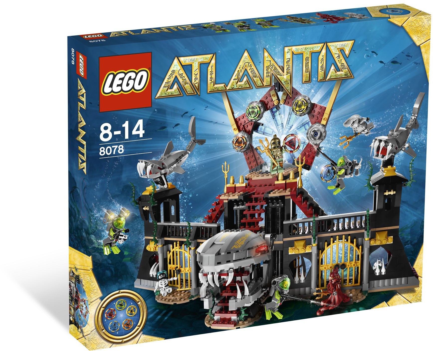 LEGO Atlantis set (8078 - Portal of Atlantis)